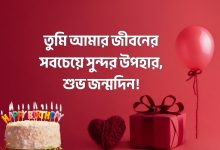 প্রিয় মানুষের জন্মদিনের শুভেচ্ছা | ভালবাসার মানুষকে জন্মদিনের শুভেচ্ছা বাংলায় (Priyo Manusher Jonmodiner Subessa) | Happy Birthday Wishes for a Loved One!