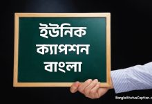 ইউনিক ক্যাপশন বাংলা - বেস্ট স্টাইলিশ আনকমন ক্যাপশন বাংলা ২০২৫ (Unique Caption Bangla 2025)